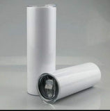 30 oz Skinny STRAIGHT Tumbler with lid, straw, and straw brush